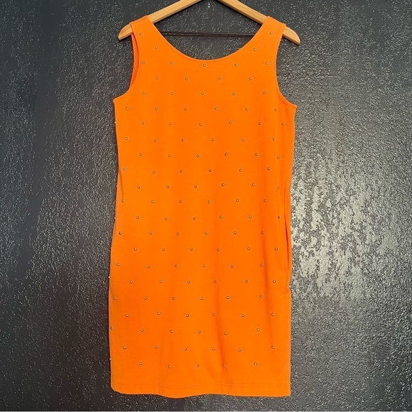 Vintage California Gold Rush Vintage Studded Tank Dress - Picture 1 of 5